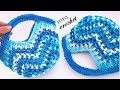 كروشية شنطة سهلة للمبتدئين !! يمكن تنفيذها بأى خيوط !! ولأى مقاس - crochet bags #يويو_كروشية