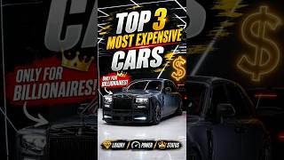 World’s Costliest Cars 😱🔥#LuxuryCars