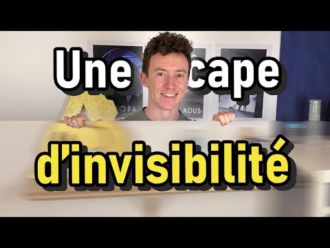 Vidéo: Le Nouveau Matériel Vous Permettra éventuellement De Créer Enfin Une Véritable Cape D'invisibilité - Vue Alternative