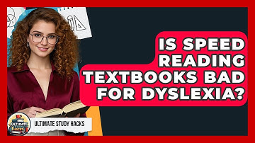 Is Speed Reading Textbooks Bad For Dyslexia? - Ultimate Study Hacks