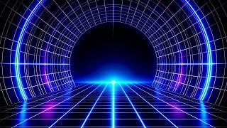 Feeling Blue | 4K Electropop Visualizer | Mesmerizing Flute Motion Graphics