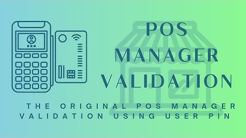 Odoo POS Manager Validation by User PIN | Add User Access to Point of Sale | Odoo Support by MAC5