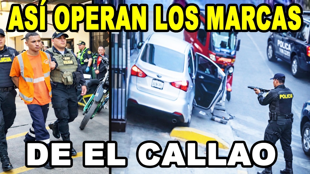 Así OPERAN los MARCAS DE BANCOS de EL CALLAO, capturados por la POLICÍA luego de 5 AÑOS