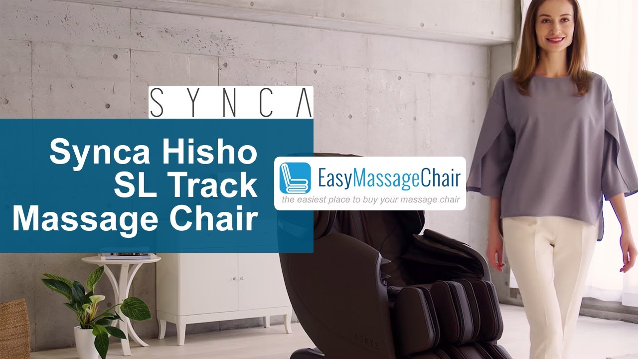 Synca Wellness Hisho SLTrack Zero Gravity Massage Chair Brown Hisho Brown -  Best Buy