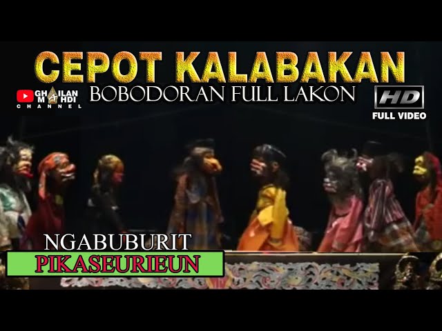 Cepot Kalabakan Wayang Golek Asep Sunandar Sunarya FUll Lakon HD class=