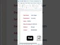 🎯 MS Word Tab Alignment Trick | Perfectly Align Text Like a Pro 🔥#wordtips @GlobalComputerWorld