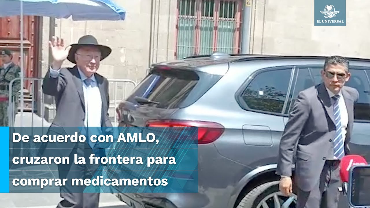 Ken Salazar va a Palacio Nacional para reunirse con AMLO tras secuestro de estadounidenses