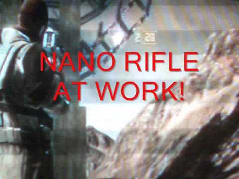 RED FACTION GUERRILLA ( NANO RIFLE AND M.O.A.B BOMB). - YouTube