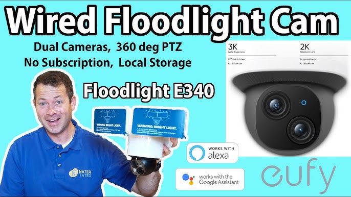 Eufy's new Floodlight Cam E340 is the hardest working security camera I've  tested