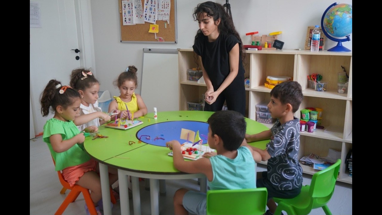 Tutdere, çocuk kampüslerinde 158 çocuğu spor, sanat ve kent kültürüyle buluşturuyor