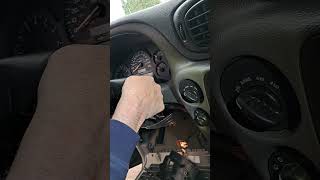 2002-2009 TrailBlazer ignition switch-(correcting gear alignment).