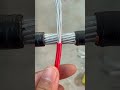 Super Strong Wire Joint Trick 🔧⚡ | Perfect Cable Connection Hack
