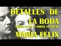 MARIA FELIX VLOGS ★ " Detalles de la BODA de María Félix y Jorge Negrete 1952"