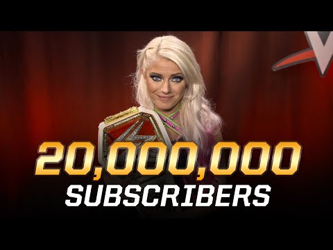 WWE’s 20 million subscribers get a special message from the Superstars!