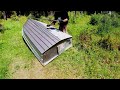 Fixing the leaky Abandoned Aluminium Boat