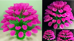 GULDASTA/Guldasta banane ki Vidhi/NEW DESIGN FOAM GULDASTA/WASTE PLASTIC BOTTEL GULDASTA/FOAM& BOTTL - Durasi: 7.50. 