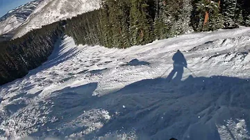 Vail ski resort CO USA Highline on go pro