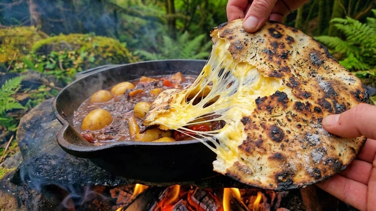 The Hidden Recipe for Cheesy Coal Tortillas & Savory Beef Stew