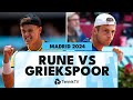 Holger rune vs tallon griekspoor match highlights  madrid 2024