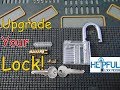 [112] DIY How To Disassemble and Upgrade Your Clear Acrylic Padlock [Great Learning Tool]