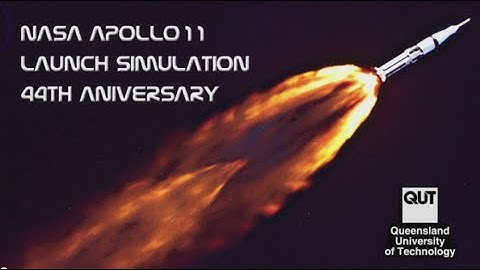 Apollo 11 Launch 44th Anniversary Simulation
