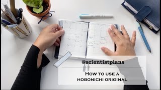 Hobonichi Original: how to use it for journaling, notes, work and more | ScientistPlans