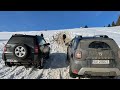 Toyota Rav4 vs Dacia Duster 4x4 Snow Offroad 2021