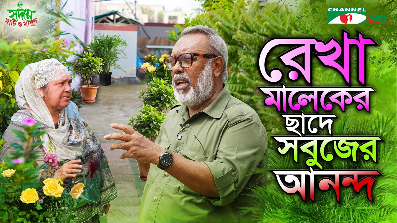 রেখা মালেকের ছাদকৃষি অভিযান | শহরের ছাদে সবুজের আনন্দ | পর্ব ৩৫৮ | Shykh Seraj | Channel i |