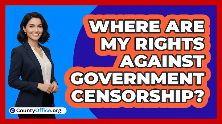 Where Are My Rights Against Government Censorship?