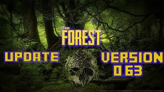 The Forest Update 0.63 Testing Out the ZipLine :D Join Us!!