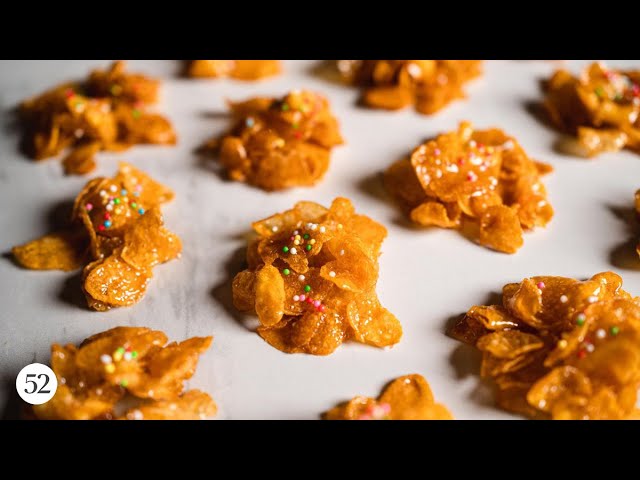 How to Make Cornflake Clusters #Shorts | Food52