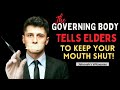 Watchtower Tells Elders to Keep Your Mouth Shut