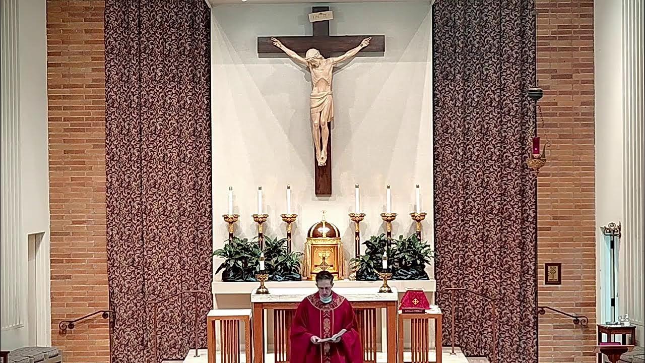 Saturday Mass Memorial of Saint Agnes YouTube