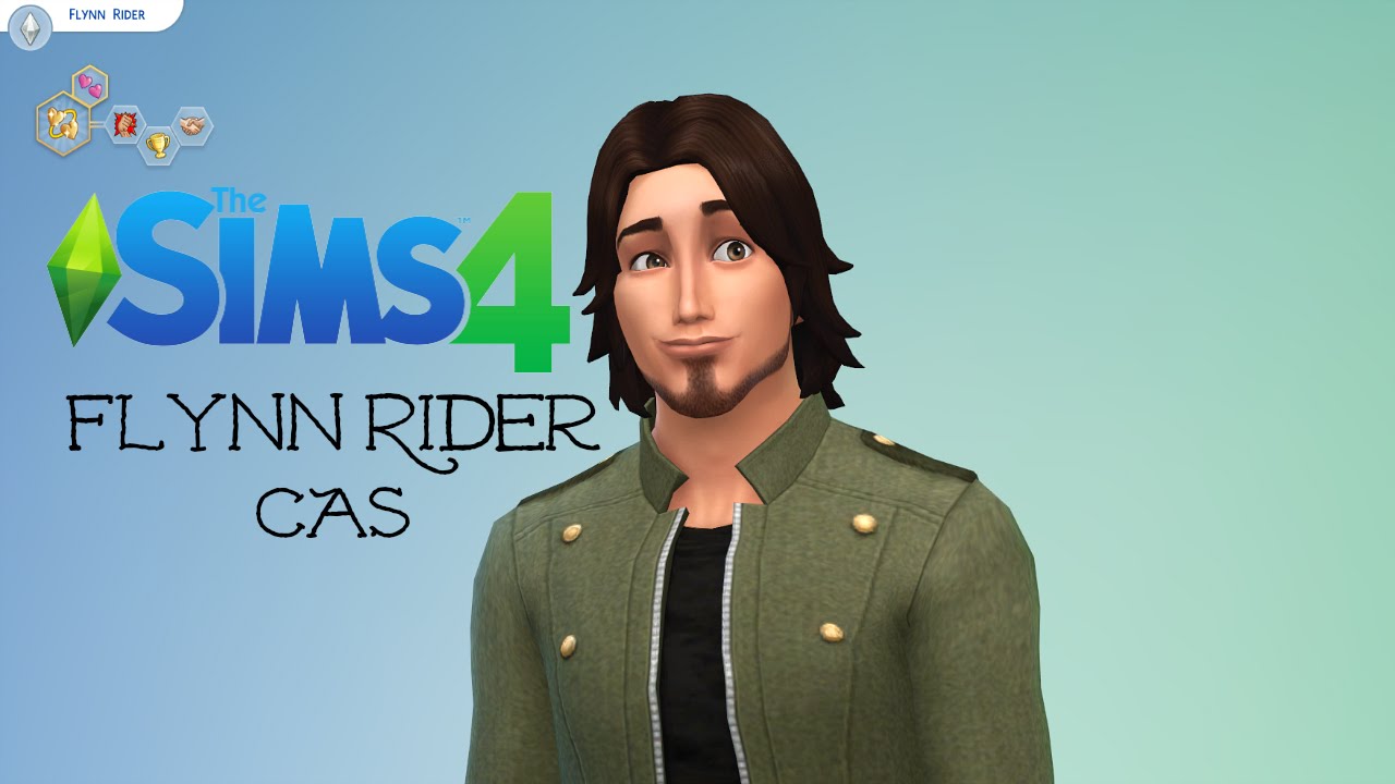 Create-A-Sim: Flynn Rider | The Sims 4 Create A Sim Demo | - YouTube