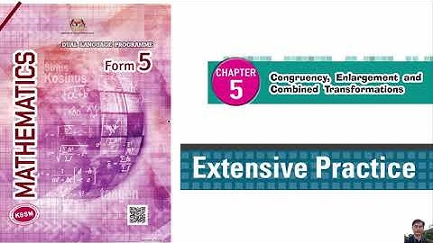 Extensive Practice (Question 1 to 6) - Math Form 5 Chapter 5