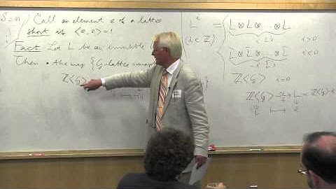 08 Hendrik Lenstra on Lattices with Symmetry