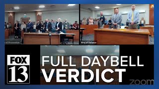 Watch as Chad Daybell verdict was read live