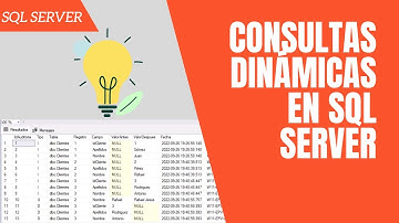 Consultas dinámicas en SQL Server