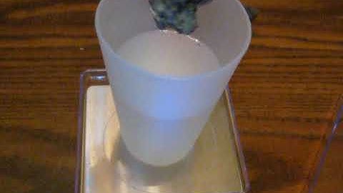 Specific Gravity test at home.