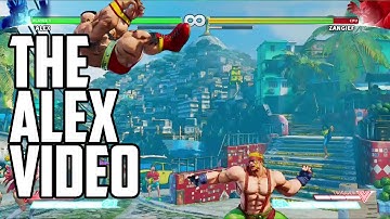 Alex Combo Video [Street Fighter 5]