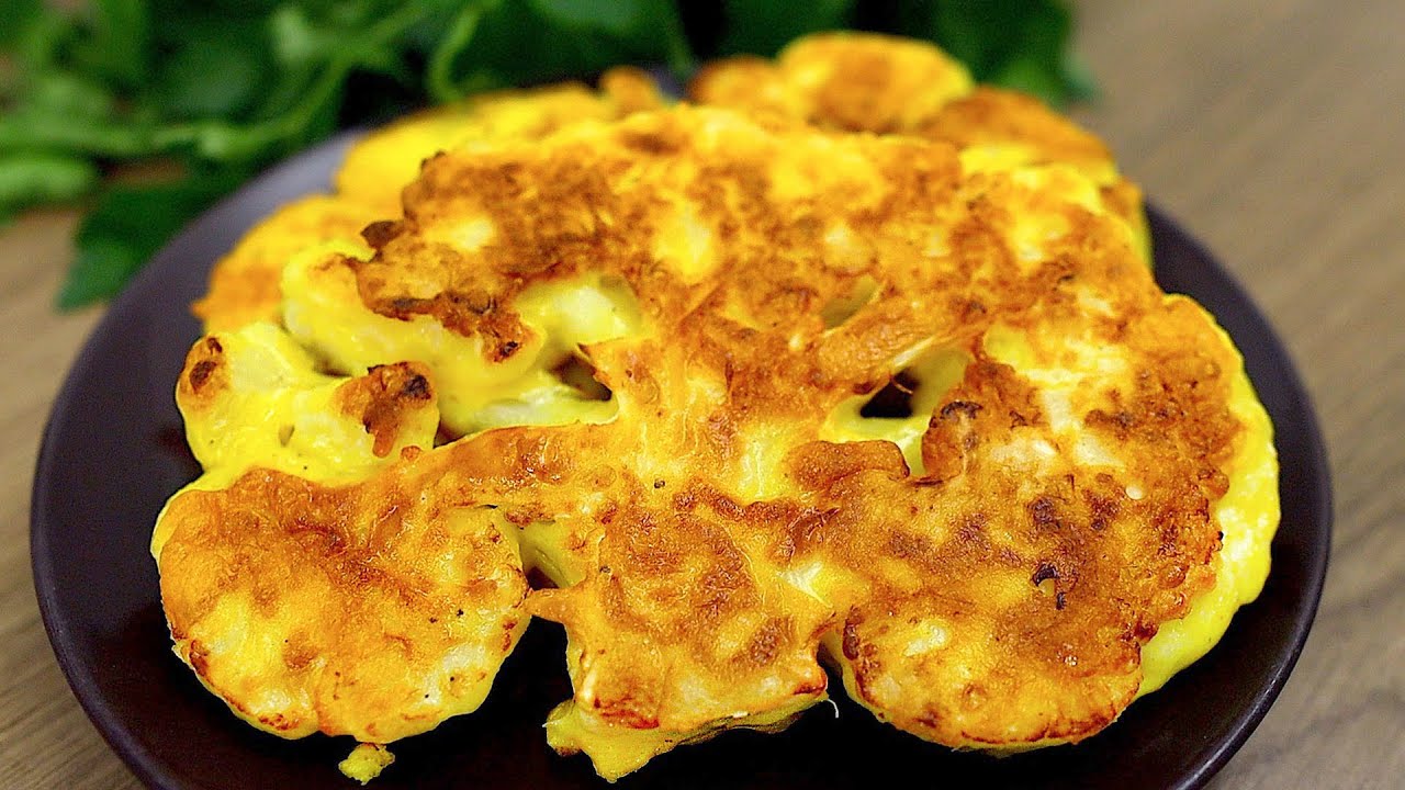 Blumenkohl schmeckt besser als Fleisch! Ein einfaches und leckeres Blumenkohl-Steak-Rezept.