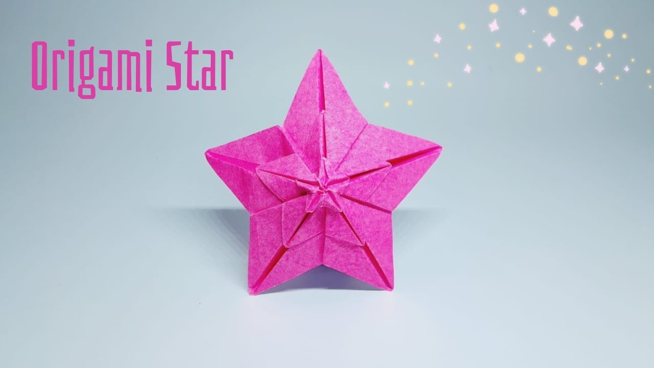 How to Make Lucky Paper Stars - Origami Lucky Star Tutorial 