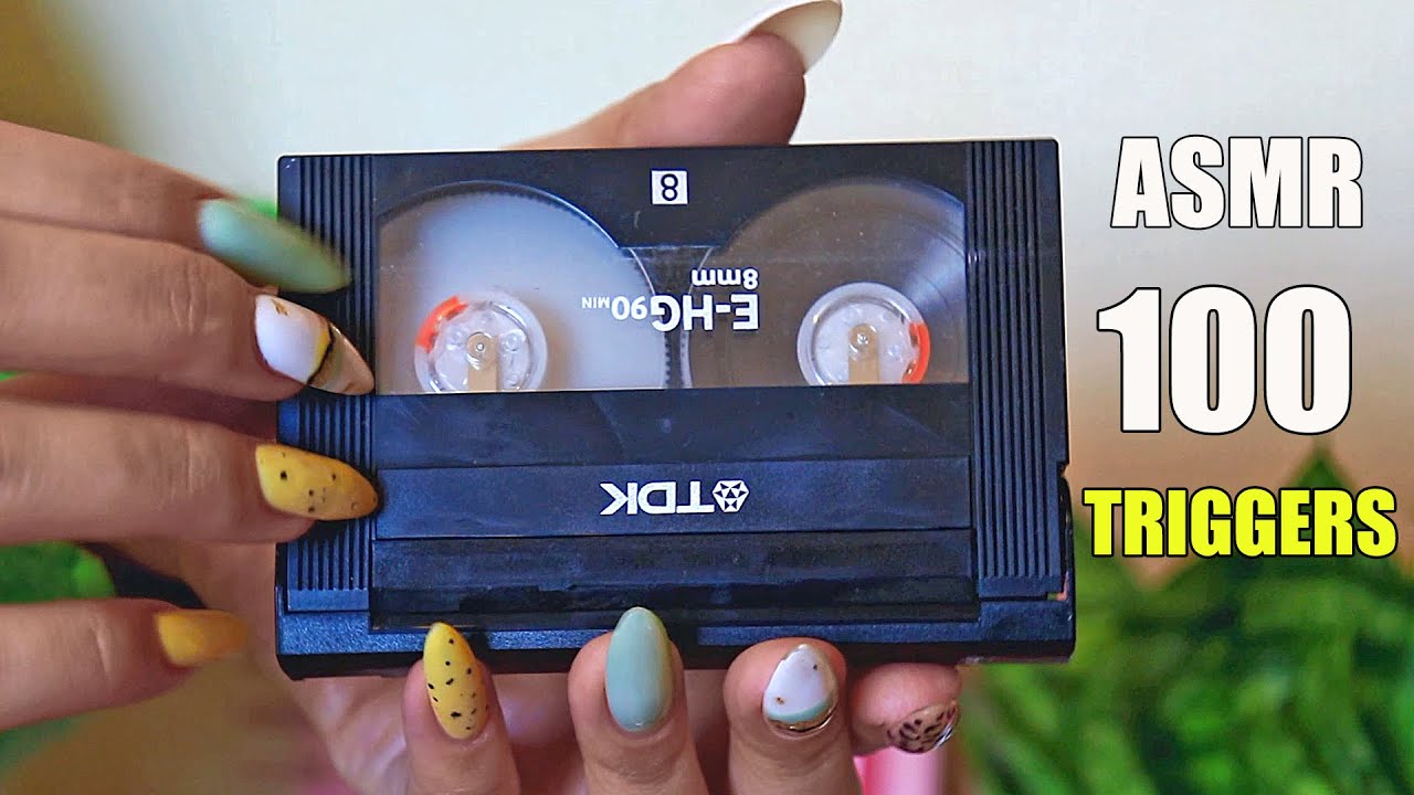 ASMR 100 TRIGGERS Old items for SLEEP | АСМР 100 ТРИГГЕРОВ Предметы из детства