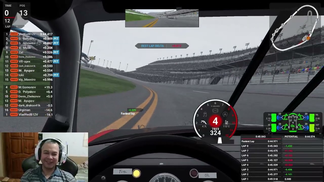 AMS 2 - PGT Nascar Legends 2026 - R01 Daytona 50