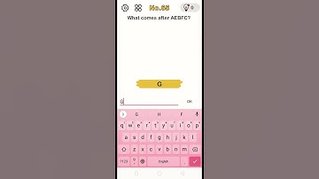 brain out level 65 (play games with Sakina) what comes after AEBFC ?