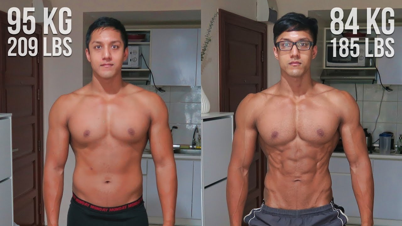 Watch my transformation from when I started my contest prep at 95 kg / 209 ...
