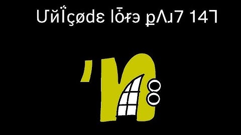 Unicode Lore part 147