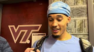 UNC Seth Trimble Post-Virginia Tech Interview | Inside Carolina