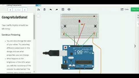Arduino LED Blink with 2 Push Buttons