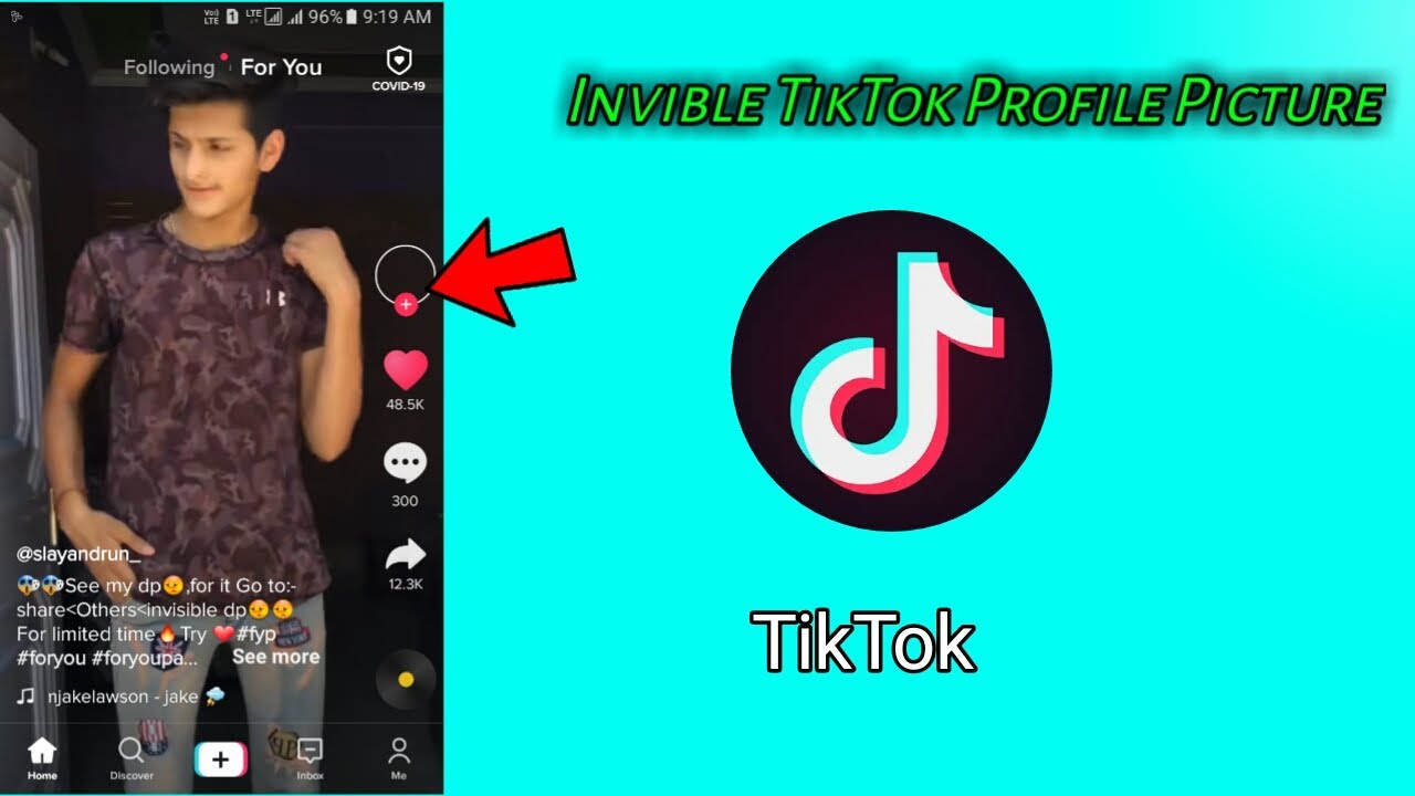 TikTok Profile Picture Invisible Kese Kare | Hide TikTok DP || Bhaijaan